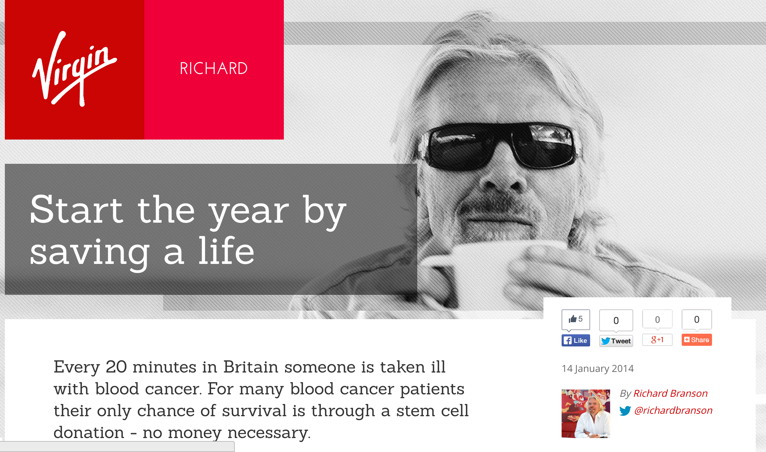 Start the year by saving a life…
