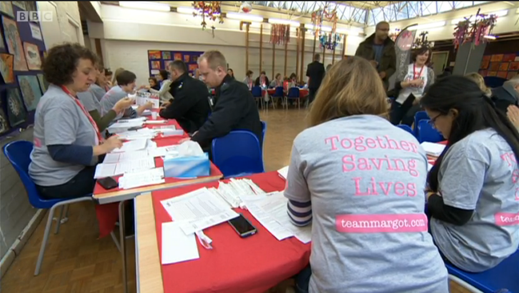 Hundreds register on a day of firsts…