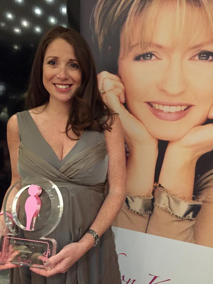 Vicki wins an Inspirational Mother Award 2015. On accepting the award, Vicki said: "I just did what any mum would do... This is for all the inspirational mums I met at Great Ormond Street, Sheffield & Kingston hospitals... My daughter Margot was, is and always will be my inspiration. If Margot were to have had the opportunity of good health, I know she would have grown up to be an inspirational woman."
