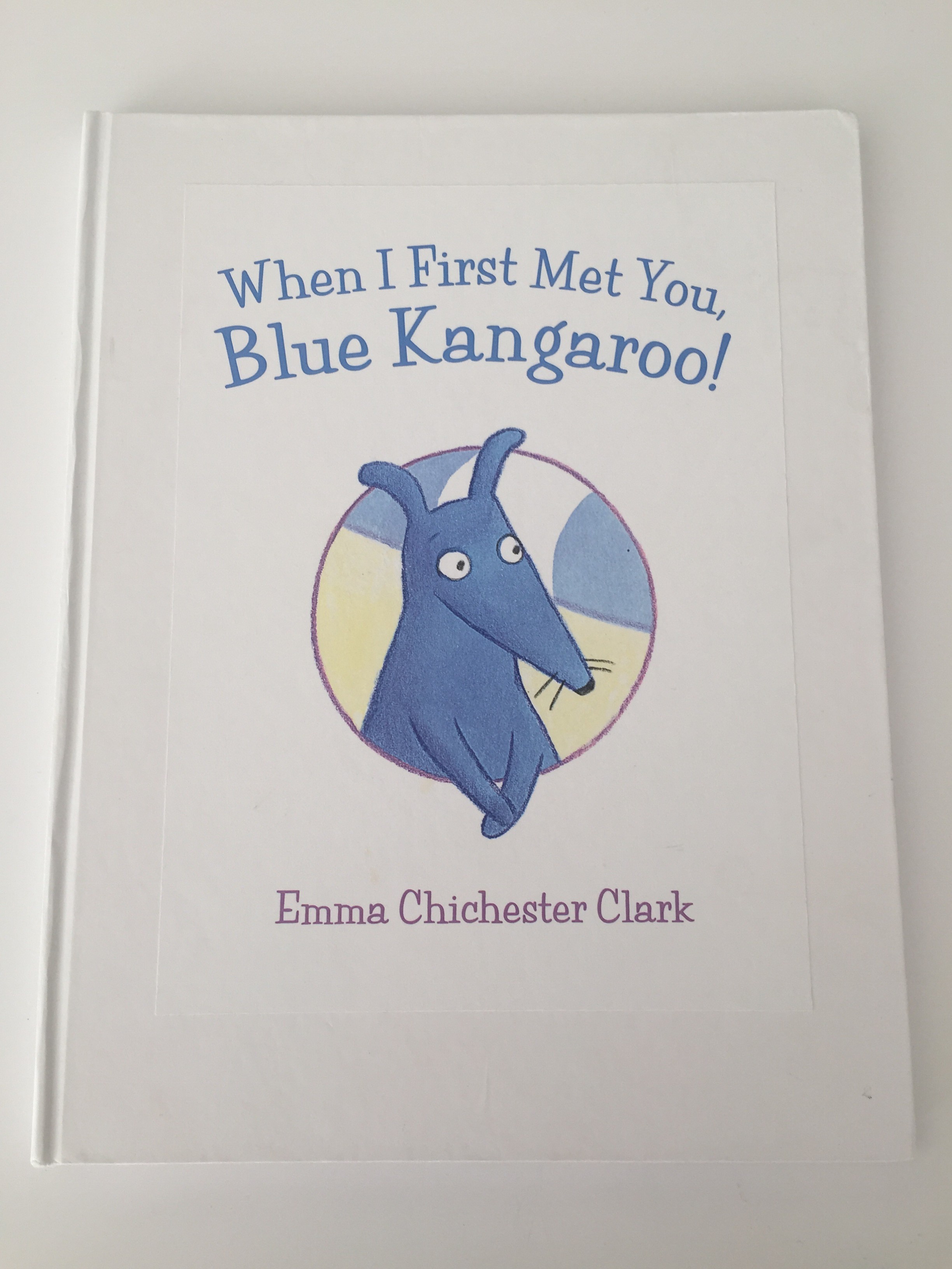 When I first met you, Blue Kangaroo!