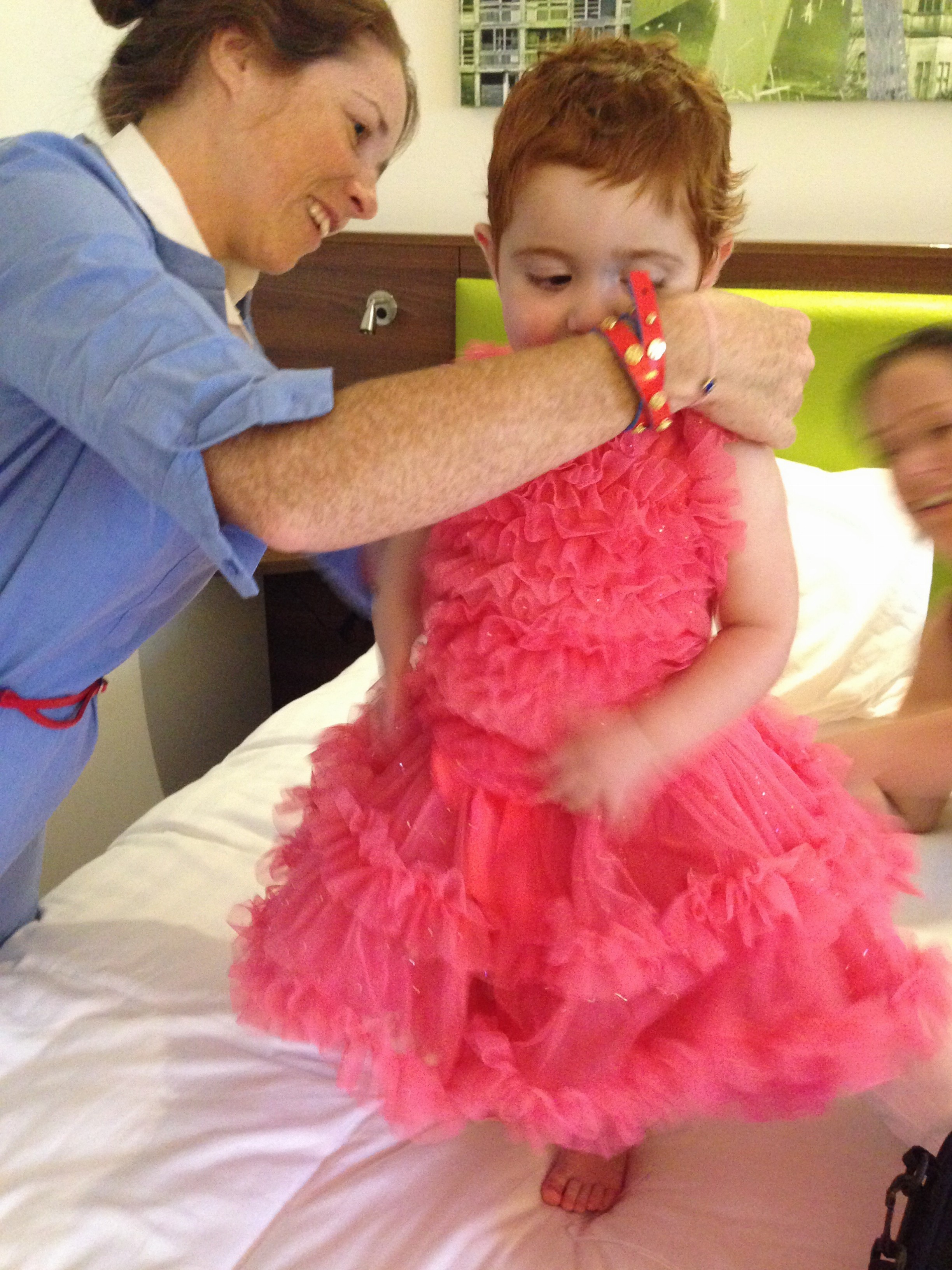 When Margot wore her first tutu…