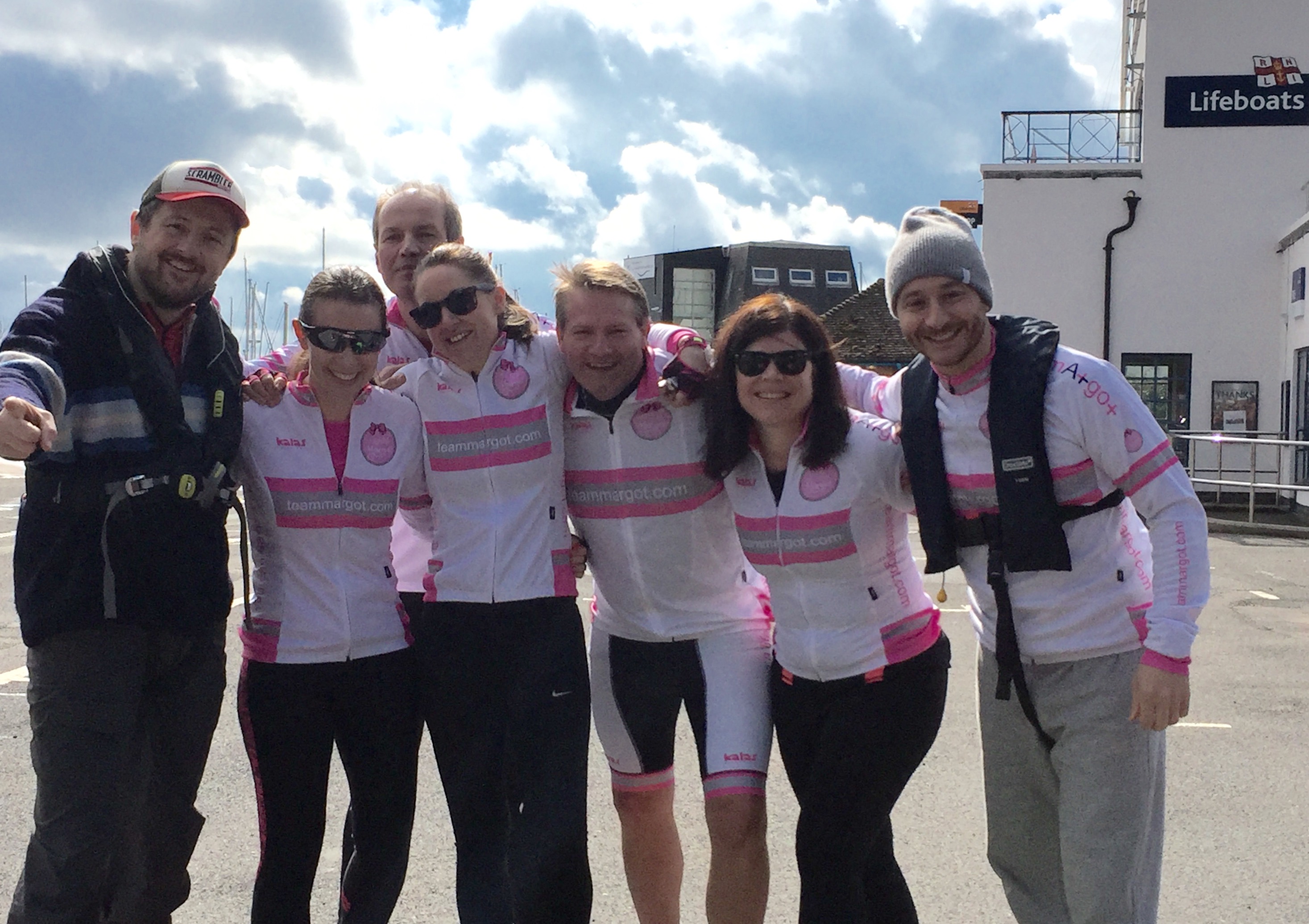 Day trip to Lymington for sea rowing practise