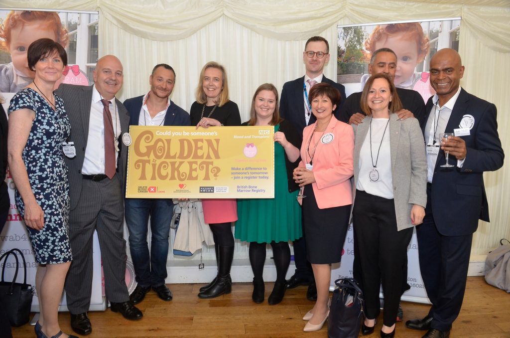 The Golden Ticket may already seem familiar - we used a version of it at our Parliamentary Reception in May - seen here on show with representatives from all the UK registers and the UK registry: Together, saving lives