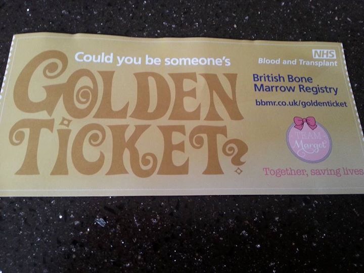 Could you be someone’s Golden Ticket?