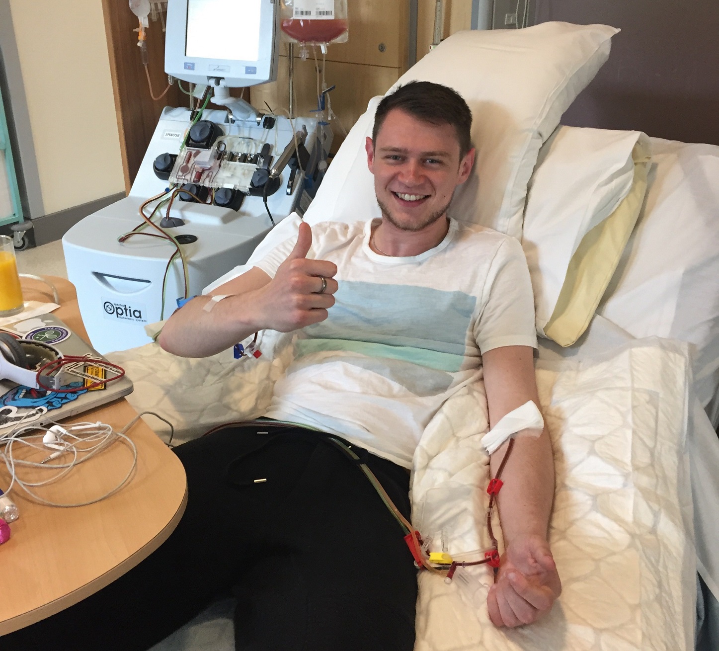 On average, there’s a donation every week from someone who registered because of Margot…