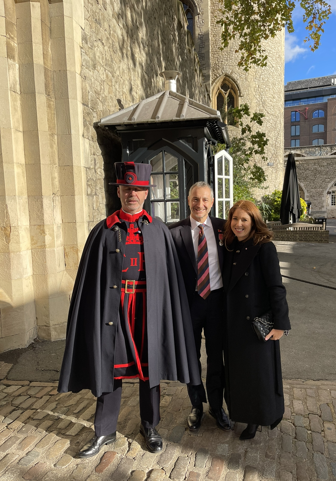 Yesterday, I was awarded a British Empire Medal for services to stem cell donation