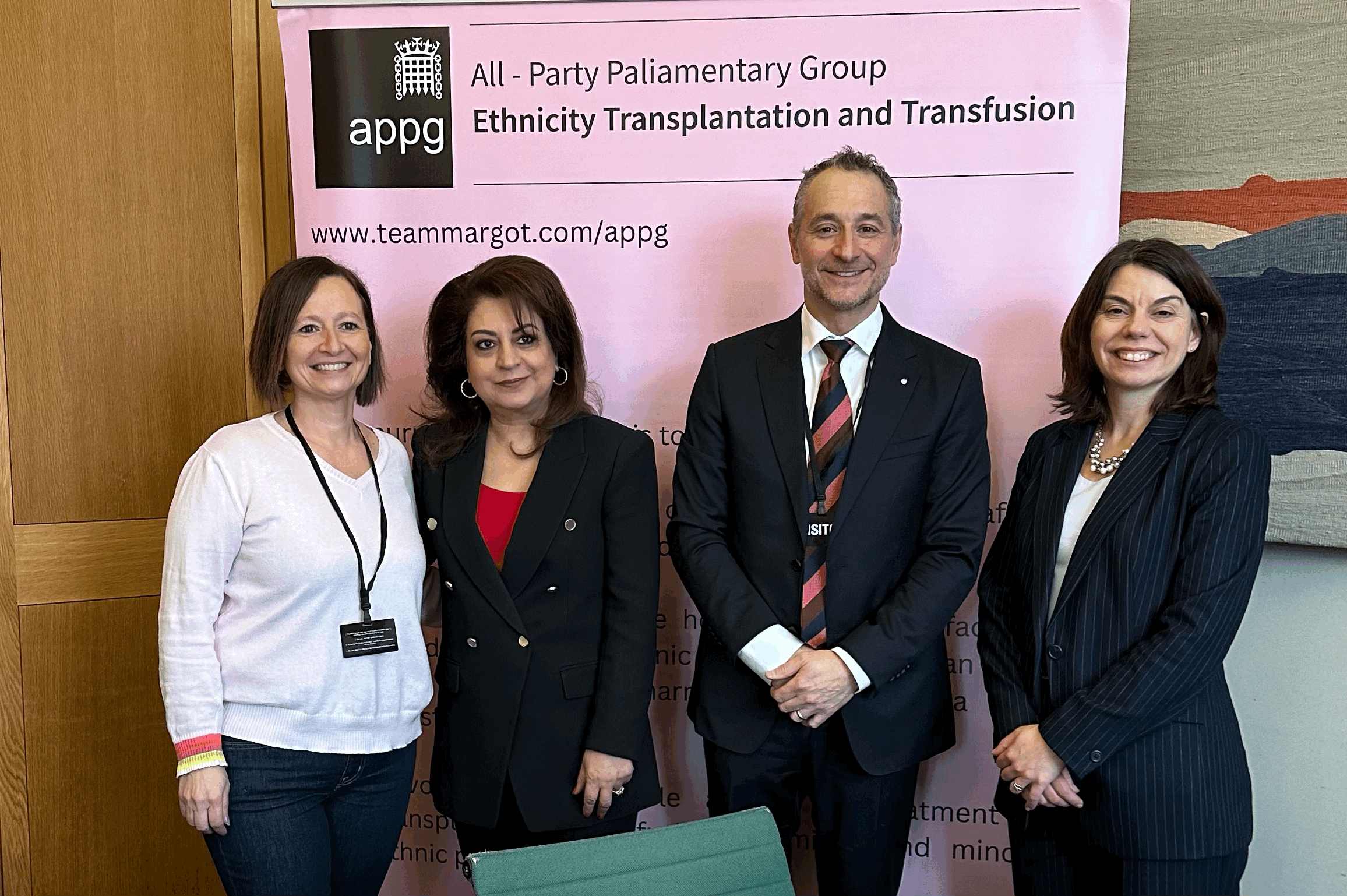 All-Party Parliamentary Group for Ethnicity Transplantation and Transfusion AGM: Wednesday 7 February 2024
